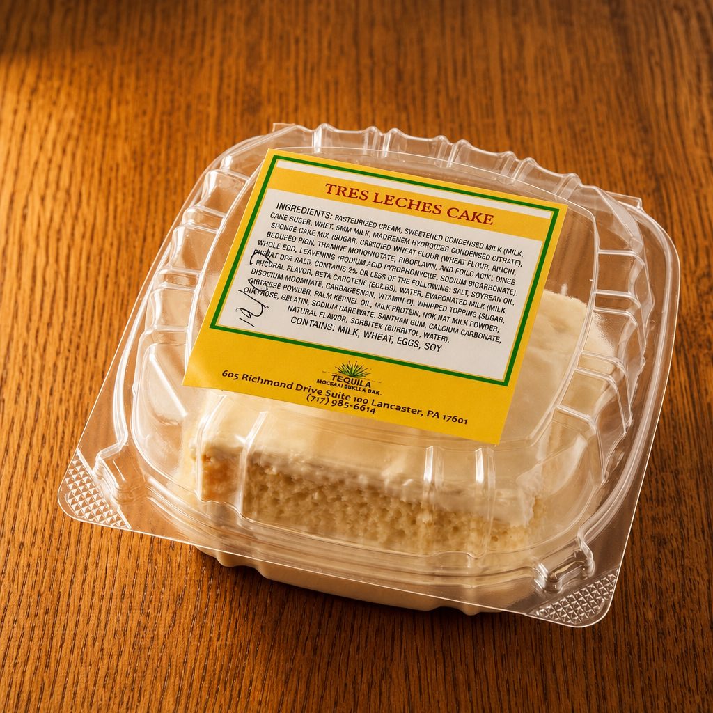 3 Leches Cake.